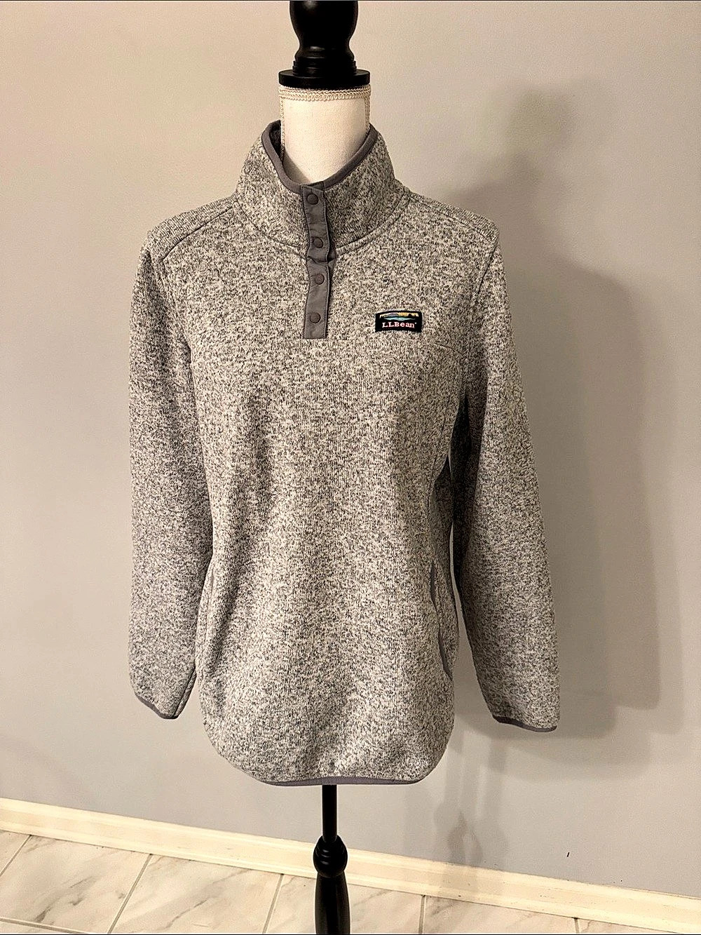 L.L.Bean Sweater Fleece Pullover